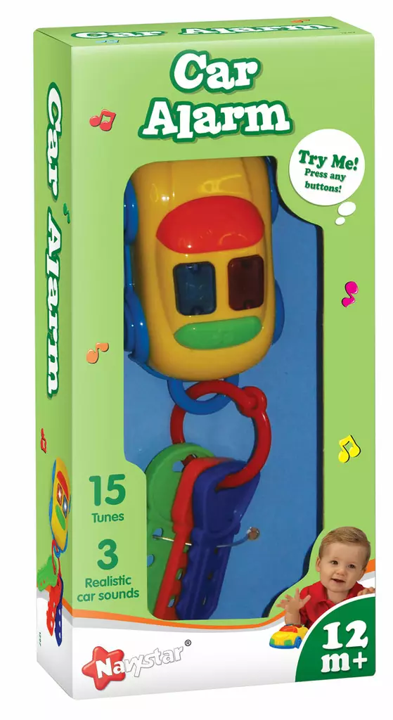 LEIKKIAUTO AVAIMILLA +12kk - Sisäleikit - 4891622012979 - 1