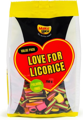 LOVE FOR LICORICE - Makeispussit, -patukat ja tikkarit - 6420295008309 - 1