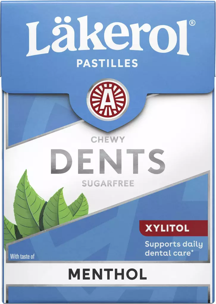 LÄKEROL DENTS 85G MENTHOL - Purukumit ja pastillit - 6420256013519 - 1
