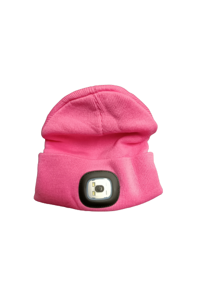 Ladattava LED-pipo pinkki - Miesten pipot, hatut ja lakit - 6438159609029 - 1