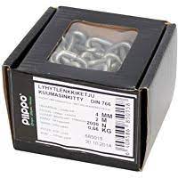 Lyhytlenkkiketju 10mm x 2m - Sidontaliinat ja ketjut - 6408586850219 - 1