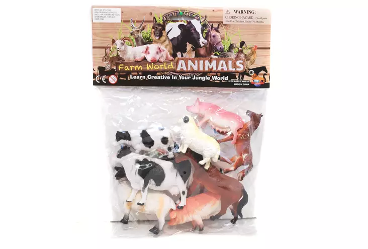 MAATILAN ELÄIMET 12 cm PUSSISSA - Sisäleikit - 7301000406629 - 1