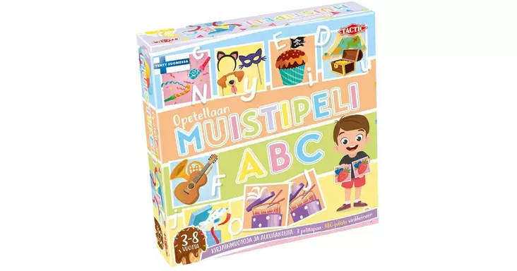 MUISTIPELI ABC - Pöytä- ja lautapelit - 6416739588629 - 1