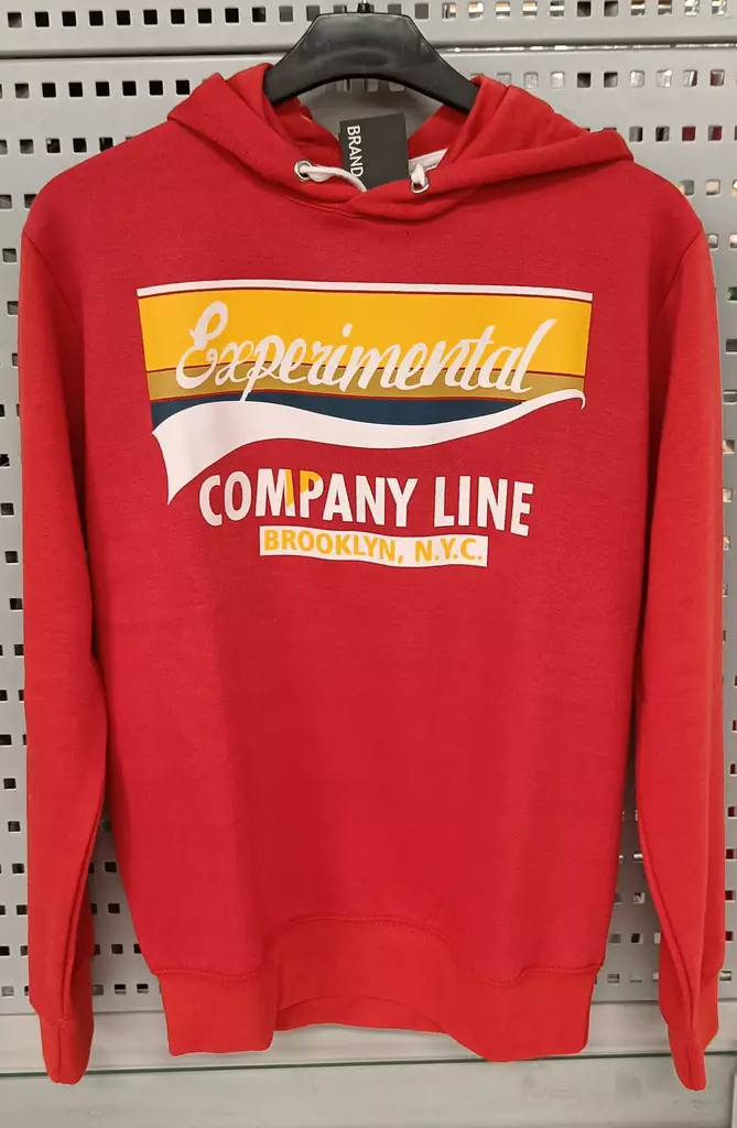 Miesten collegehuppari Bright XL red - Miesten collegepaidat ja fleecet - 6419285927829 - 1