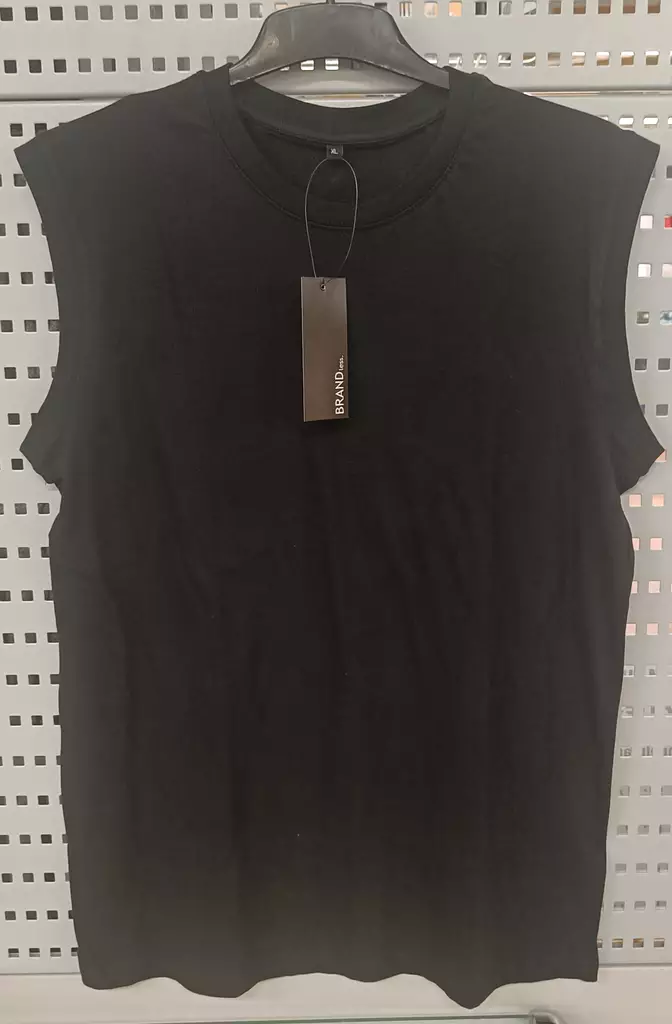 Miesten paita hihaton Basic XL musta - Miesten hihattomat paidat - 6419285534829 - 2