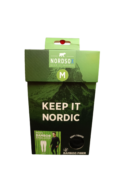 Miesten pitkät bambualushousut S - Miesten pitkät alushousut ja kerrastot - 6438159992299 - 1