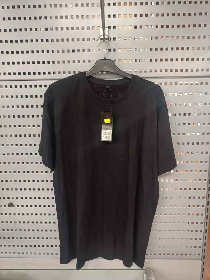 Miesten t-paita o-aukko Basic musta 2XL - Miesten lyhythihaiset paidat - 6419285841859 - 2