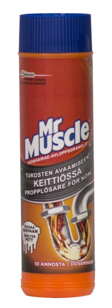 Mr Muscle Viemärirae 500g - WC:n puhdistus ja putkenavaajat - 6414400049899 - 1
