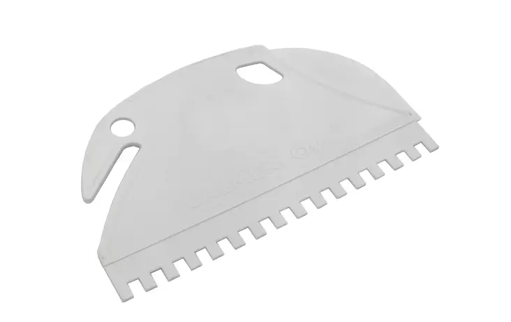 Muovikampa 215 mm: laasti, 8x8 mm - Laatoitustyökalut - 6418378501649 - 1