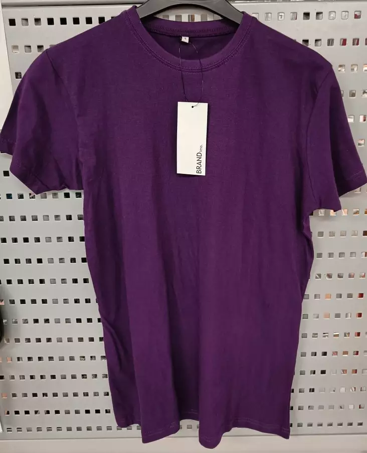 Naisten t-paita o-aukko Classic purppura XL - Naisten T-paidat ja pikeet - 6419285572869 - 1