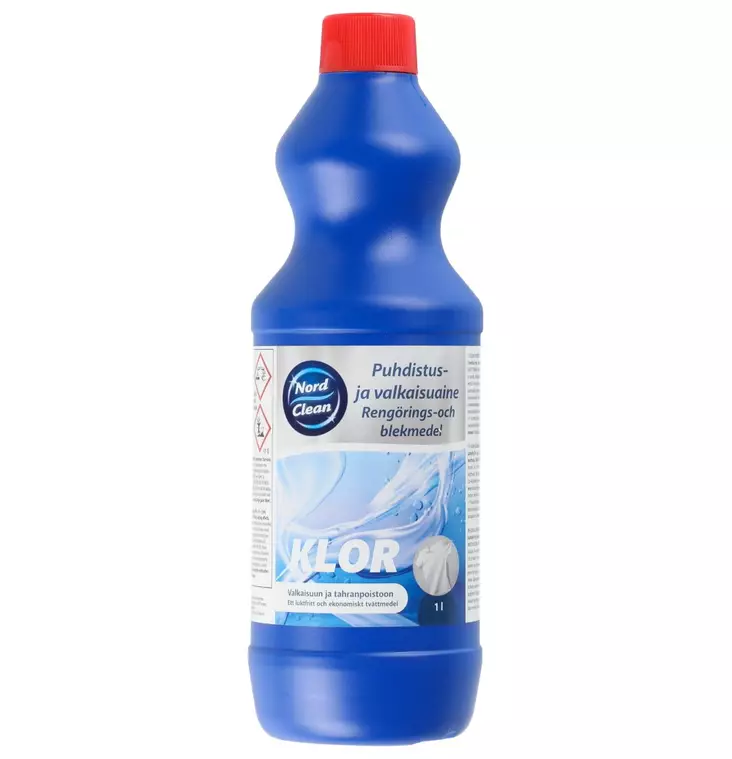 Nord Clean Kloriitti FI-SV-ET-LV-LT 1,0 L - Valkaisu- ja desinfiointiaineet - 6410416215679 - 1