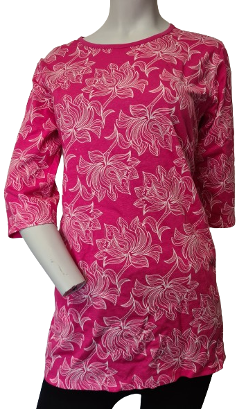 N tr tunika aop Heavy Viivi S c3 - Naisten pitkähihaiset paidat ja tunikat - 6419285032899 - 1