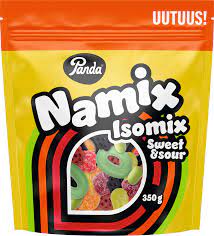 PANDA NAMIX ISOMIX SWEET & SOUR 350G - Makeispussit, -patukat ja tikkarit - 6412500028219 - 1