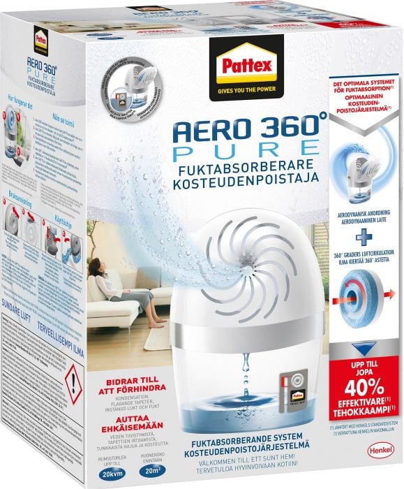 PATTEX KOSTEUDENPOISTAJA - Kosteudenpoistajat - 7332531072069 - 1