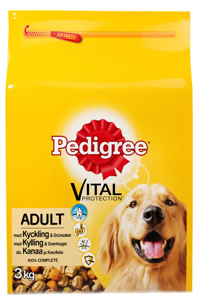 PEDIGREE ADULT KANAA - Koiran kuivaruoat - 4008429044939 - 1