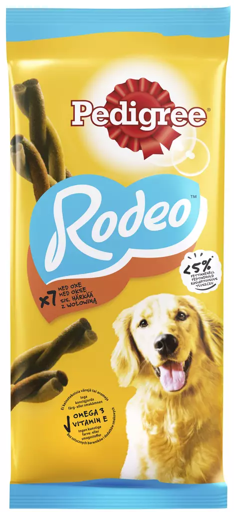 PEDIGREE RODEO HÄRKÄ - Koiran makupalat - 5010394982849 - 1