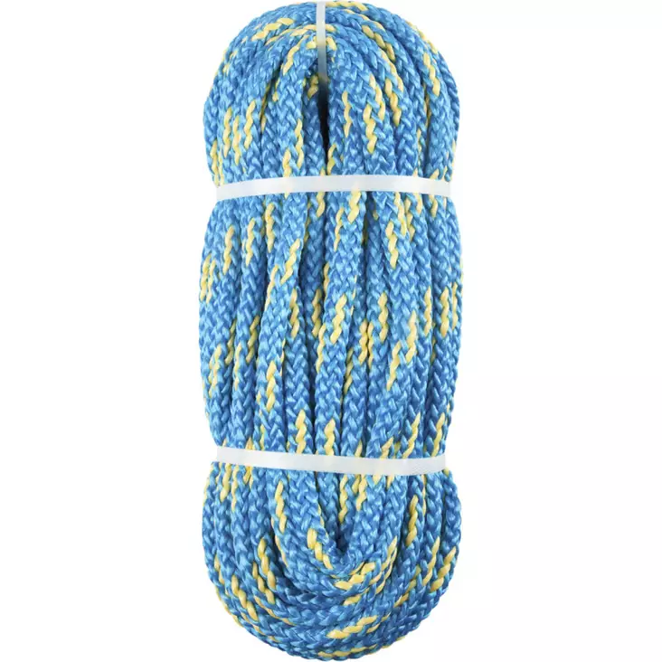 Palm. polypropeeni sin./kelt. 10mm x 25m - Köydet ja narut - 6408586501029 - 1