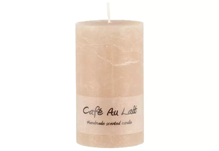 Polar Tuoksupöytäkynttilä Rustiikki 6,8x12 cm Cafe au lait - Lämpökynttilät ja öljykynttilät - 6410416104249 - 1