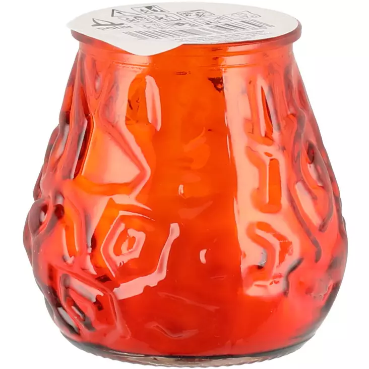 Polar Venetsia kynttilä pieni oranssi 7x7,5 cm - Pöytäkynttilät ja tuoksukynttilät - 6410413334489 - 1