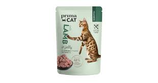 PrimaCat Classic lammasta hyytelössä 85 g - Kissan märkäruoka - 6430069586629 - 1