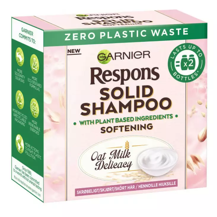 RESPONS PALASHAMPOO OAT MILK 60G - Naisten shampoot ja hoitoaineet - 3600542373159 - 1