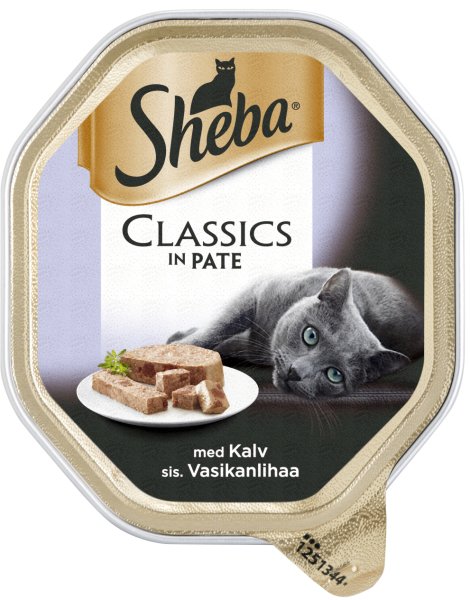 SHEBA CLASSIC vasikanliha - Kissan märkäruoka - 4008429065699 - 1