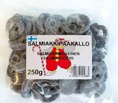 TIVOLI SALMIAKKIPÄÄKALLO 250G - Makeispussit, -patukat ja tikkarit - 6420617412869 - 1