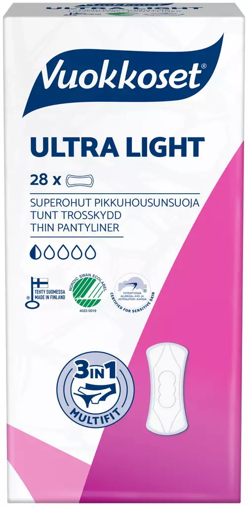 VUOKKOSET PHS ULTRA LIGHT 28kpl - Pikkuhousunsuojat - 6414100700199 - 1