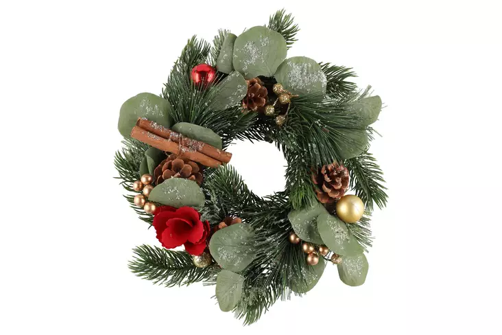 Winteria Kranssi jouluinen 30 cm - Joulukoristeet - 6410416065939 - 1