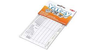 Yatzy lisälehtiö - Pöytä- ja lautapelit - 6416739004549 - 1