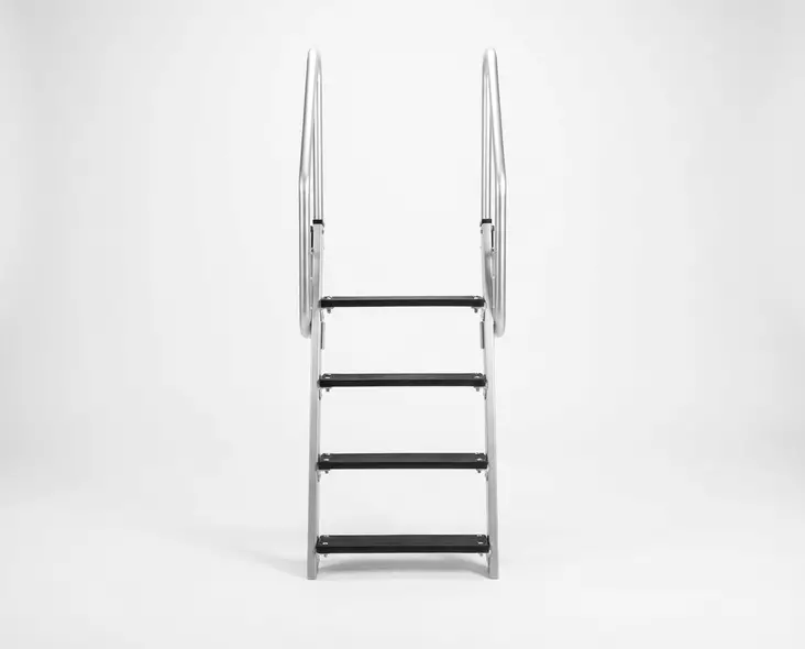 Laituritikas käännettävä, 4-ask. - Muut veneilytarvikkeet - 6438168104119 - 1