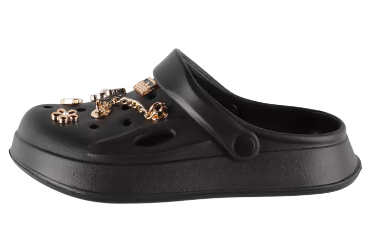 Acces Sandaalit Bling Pinssit musta - Naisten sandaalit ja pistokkaat - 0000000007039 - 1