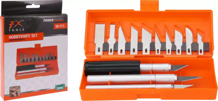 Askarteluveitsisetti 16-osainen - Muut käsityökalut - 8721037240239 - 1