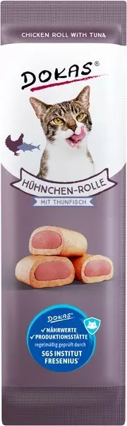 Dokas Kanarullapalat Tonnikalalla - Kissan herkut - 4251276204869 - 1