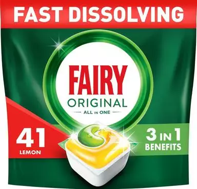 FAIRY KONETISKITABLETTI 41KPL ALL IN1 - Tiskiaineet ja konetiskitabletit - 8700216237239 - 1