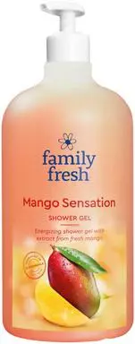Family Fresh 1000ml Mango Sensations - Naisten saippuat ja suihkugeelit - 7310610015039 - 1