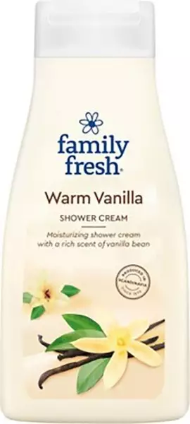 Family Fresh 500ml Warm Vanilla - Naisten saippuat ja suihkugeelit - 7310617311349 - 1