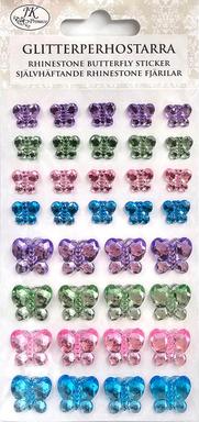 Glitterperhostarra pastelli - Tee-se-itse DIY - 6417715125029 - 1