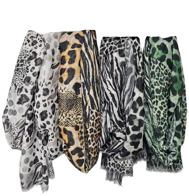 HUIVI ELÄINKUOSI 70 X 180 cm - Naisten huivit - 6438506001599 - 1