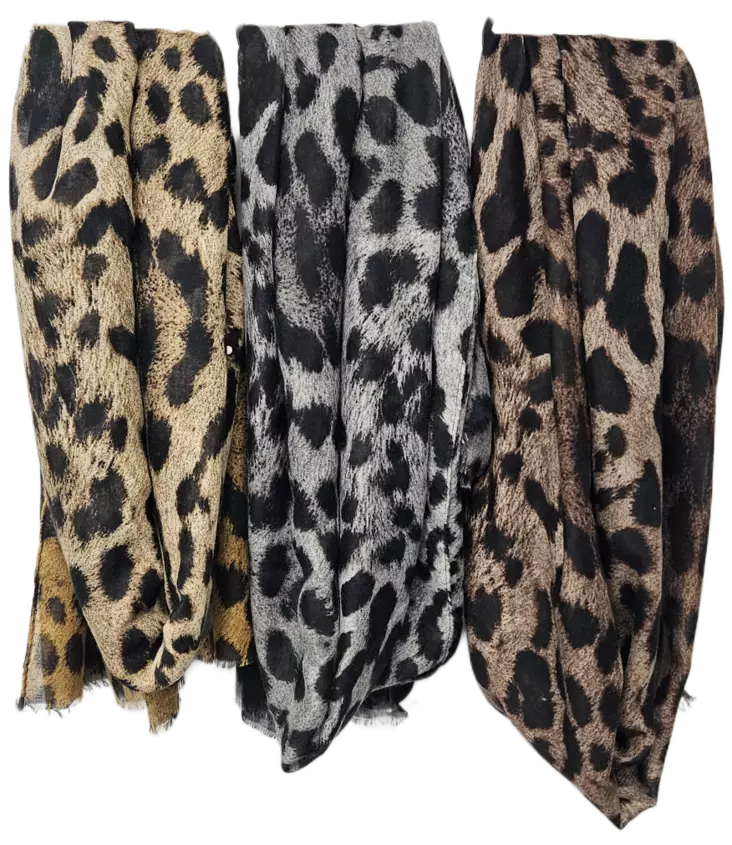 HUIVI ELÄINKUOSI 90 X 180 cm - Naisten huivit - 6438159385039 - 1