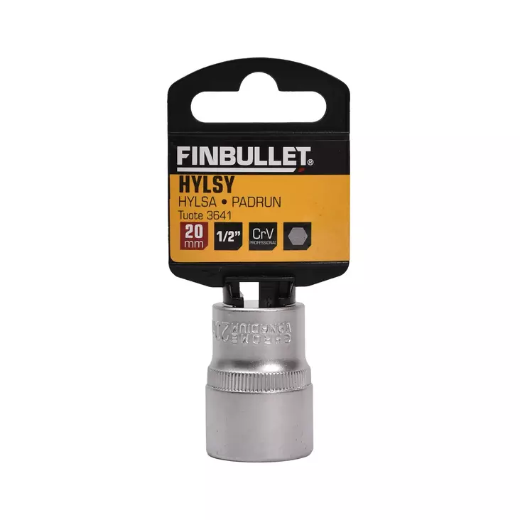 Hylsy 1/2" 20 mm - Hylsytyökalut - 6438152036419 - 2