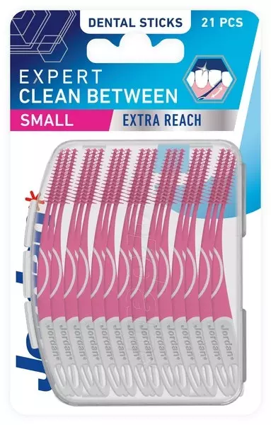 Jordan 21kpl Expert Hammastikku Small - Suunhoito, hammastahnat ja -harjat - 7070866039929 - 1