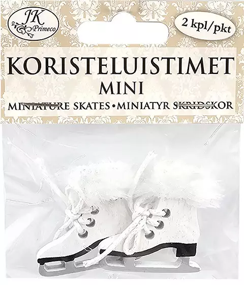 Koristeluistimet mini 2kpl - Joulukorttiaskartelu - 6417715083909 - 1