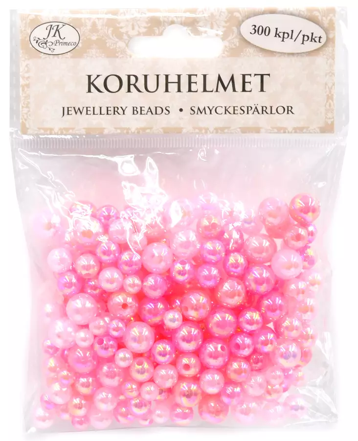 Koruhelmet vaal.pun. 300kpl - Tee-se-itse DIY - 6417715171019 - 2