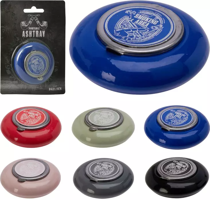 Matkatuhkakuppi 6 cm - Jätteiden lajittelu - 8721037505369 - 1