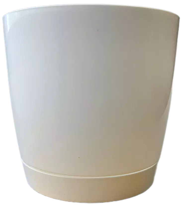 MUOVIRUUKKU Coubi Round valkonen - Kukkaruukut ja -amppelit - 5905197072449 - 1