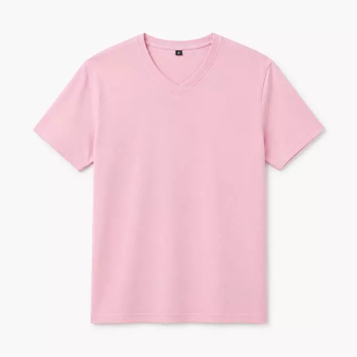 Naisten T-paita V-aukko Peach Useita kokoja - Naisten T-paidat ja pikeet - 0000000007199 - 1