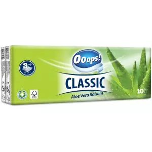 NENÄLIINA OOOPS! CLASSIC ALOE VERA 10X10 - WC-paperit - 5998648702439 - 1