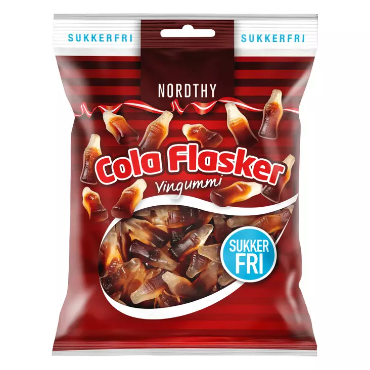 Nordthy Colapullot Sokeriton - Makeispussit, -patukat ja tikkarit - 5711070702699 - 1