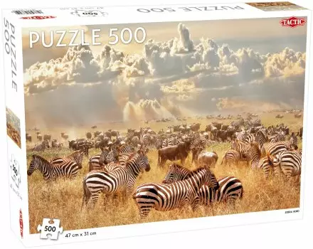 PALAPELI 500 PALAA ZEBRA LAUMA - Palapelit - 6416739566559 - 1